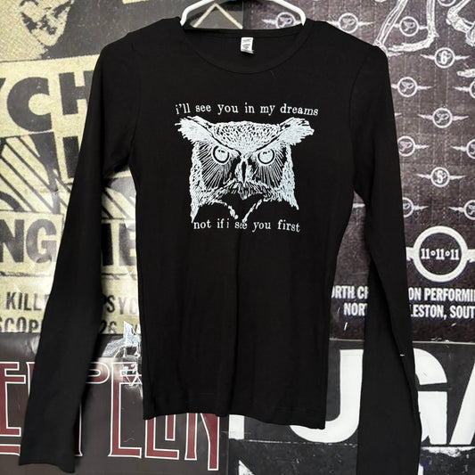 TWIN PEAKS DREAMS black baby long sleeve MEDIUM