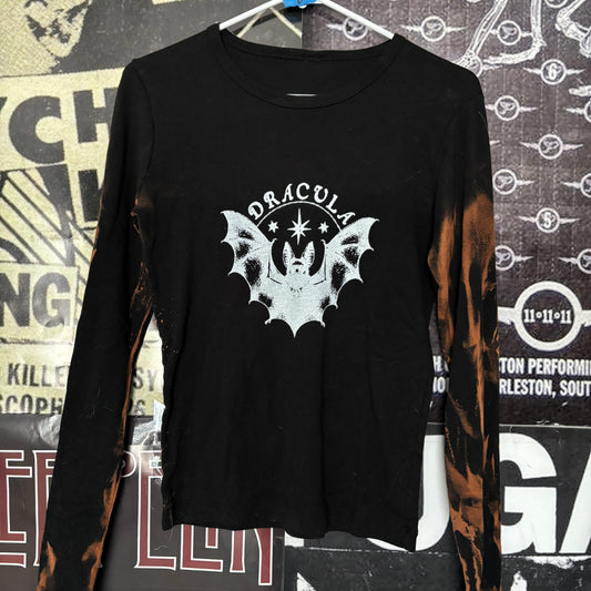 DRACULA  black baby long sleeve MEDIUM