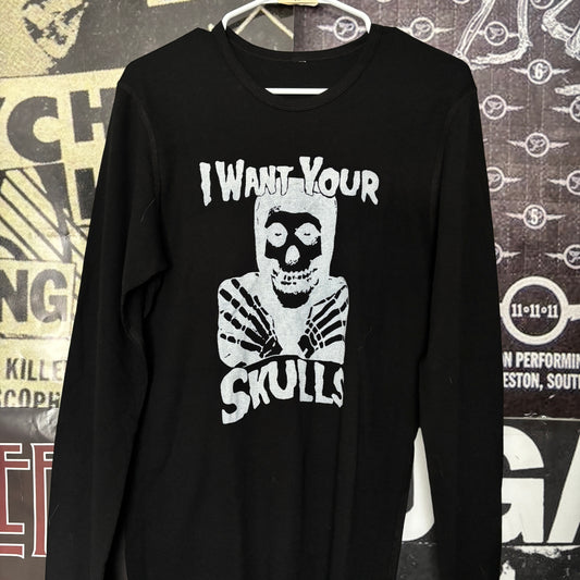 MISFITS black thermal unisex MED/LAR