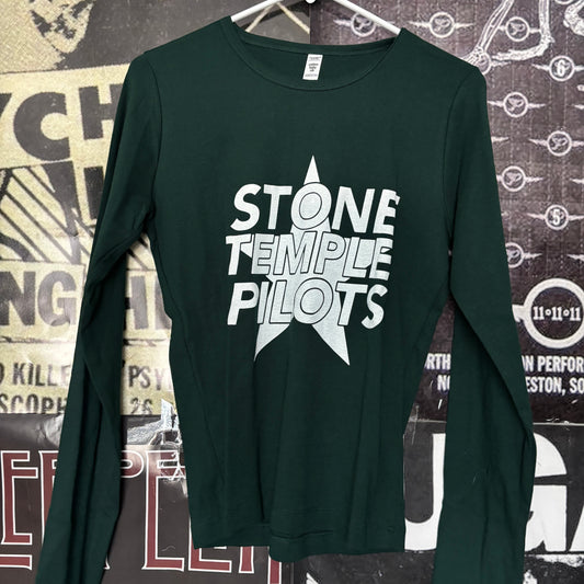 STONE forest green baby long sleeve XLARGE