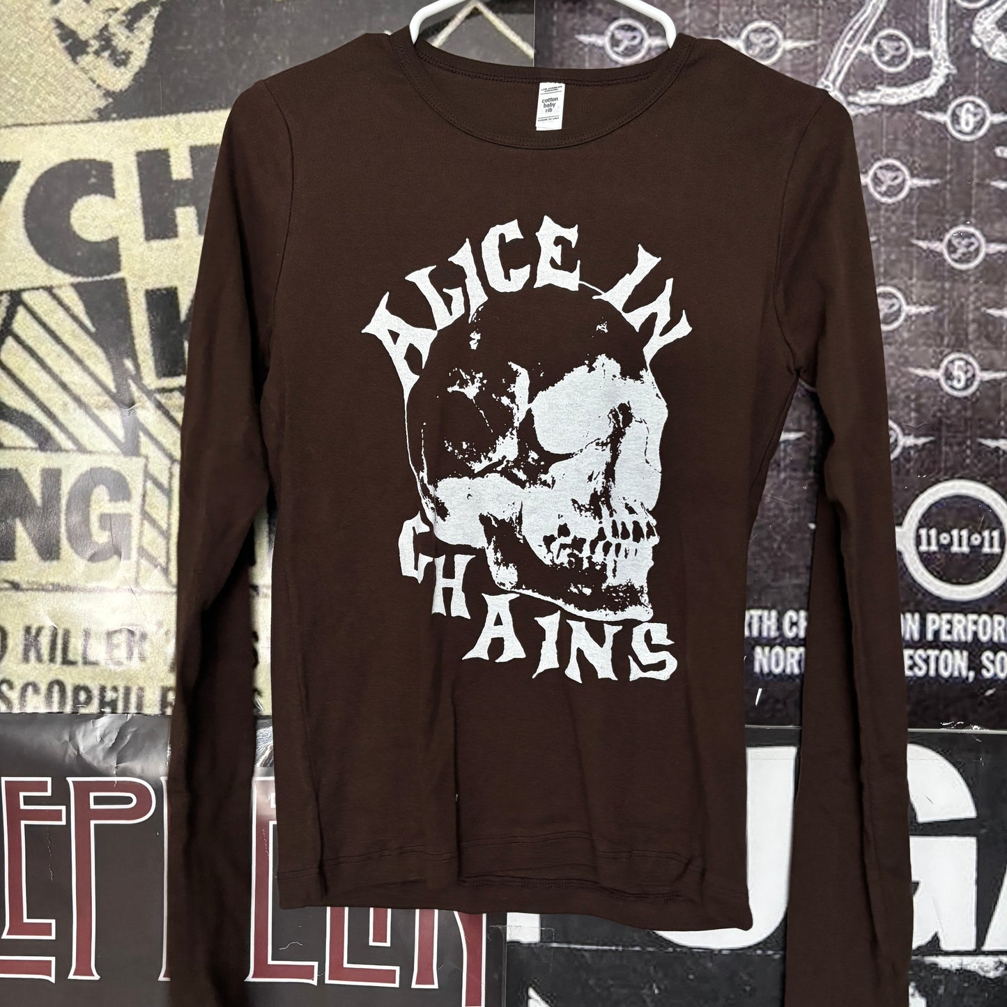ALICE brown baby long sleeve XLARGE