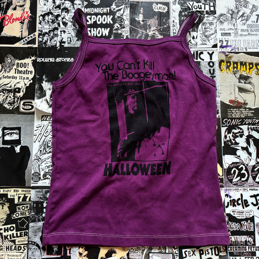 HALLOWEEN purple baby tank SM/MED