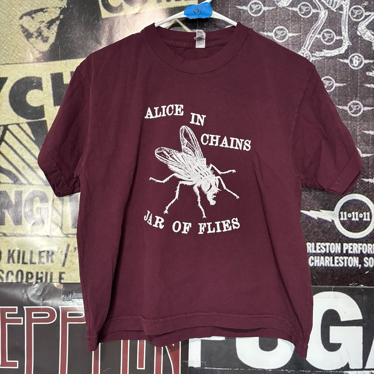 ALICE FLY maroon boxy tee