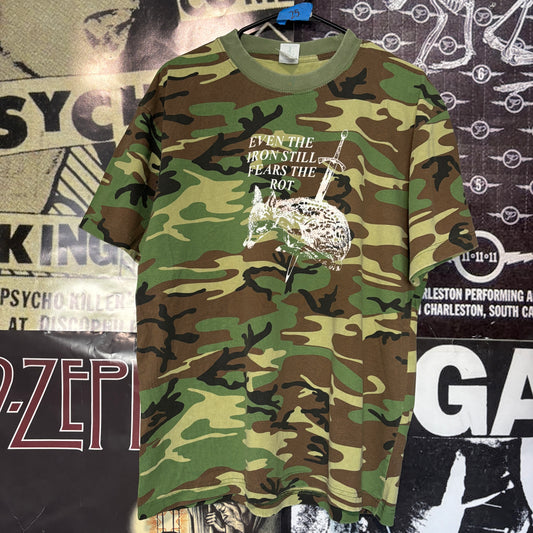 ETHEL green camo t-shirt