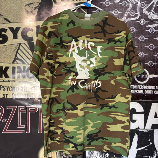 ALICE CAT green camo t-shirt