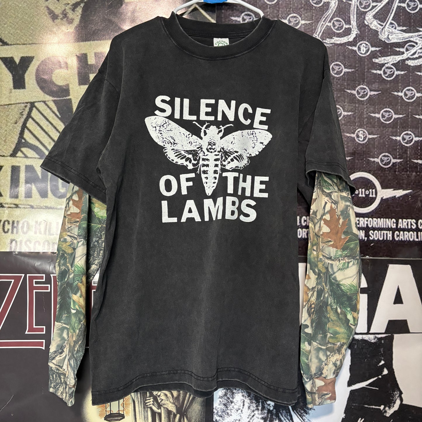 SILENCE hunters camo/black long sleeve