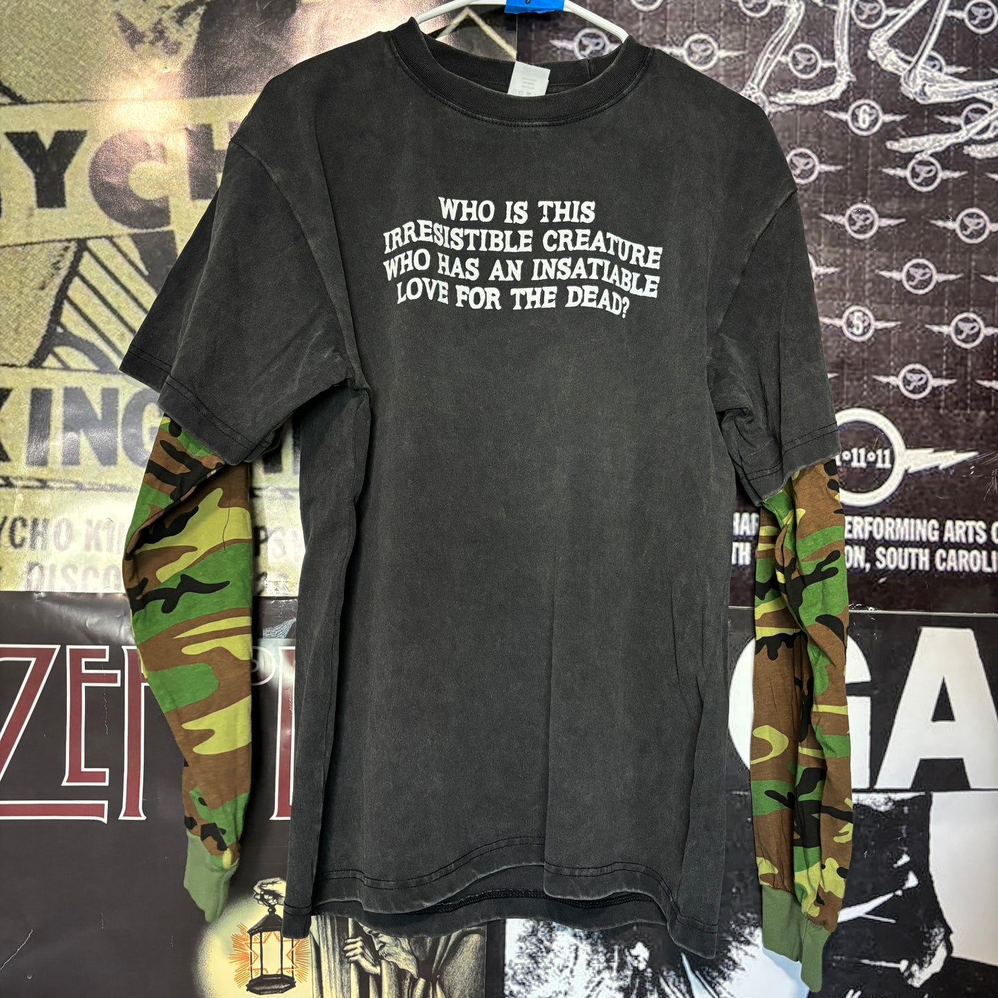 LYRICS hunters camo/black long sleeve