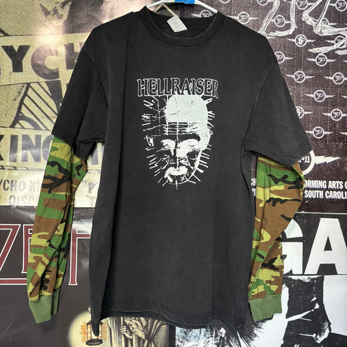 HELL camo/black long sleeve
