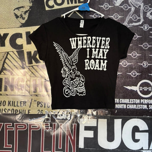 24 CROP BABY TEE MEDIUM