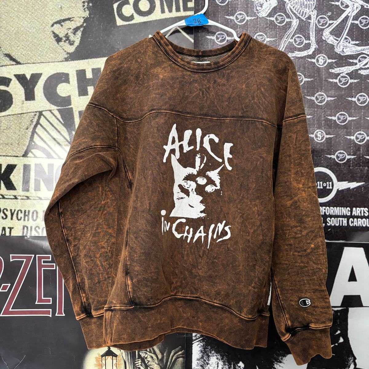 ALICE CAT BROWN SWEATSHIRT LAR/XL