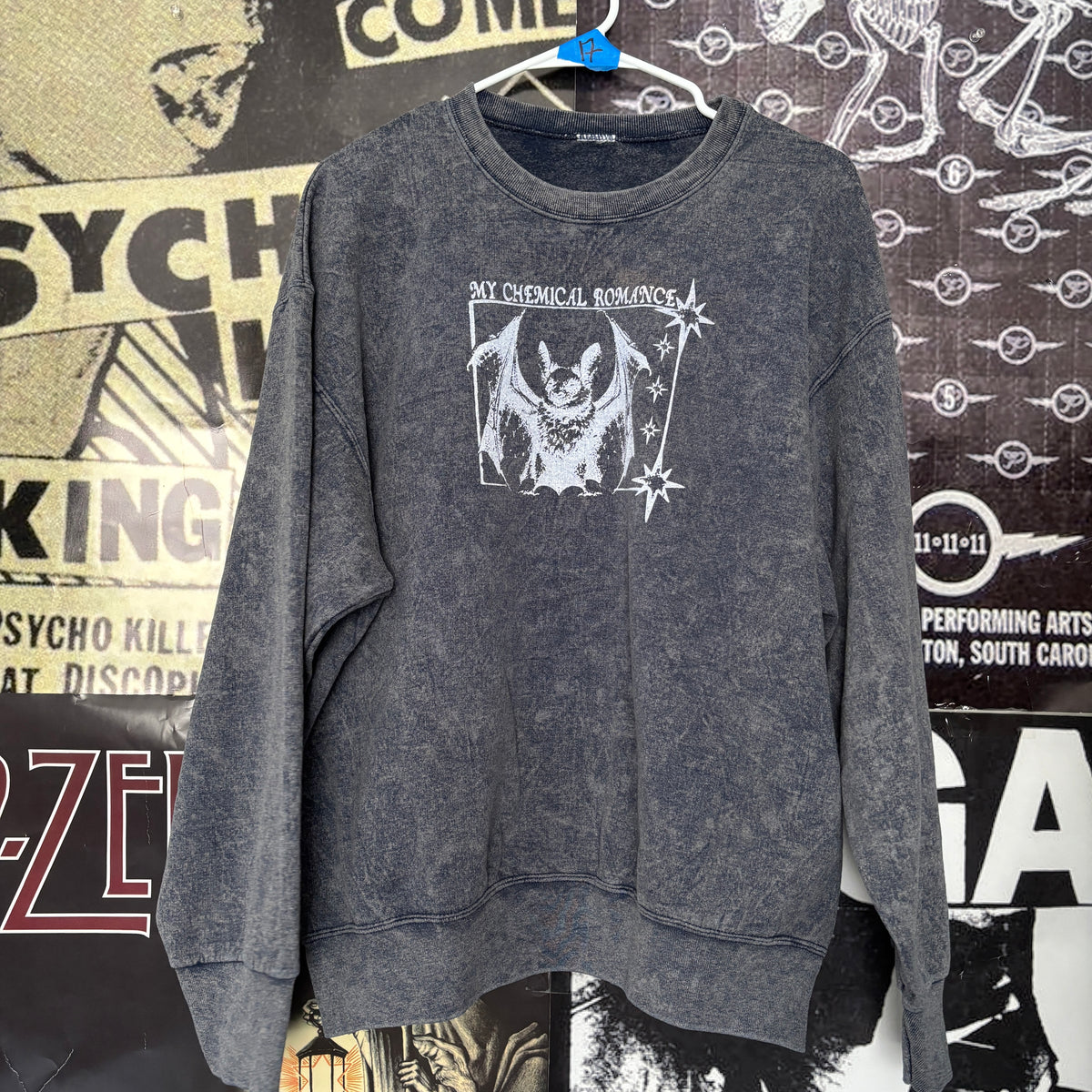 CHEMICAL GREY SWEATSHIRT LAR/XL