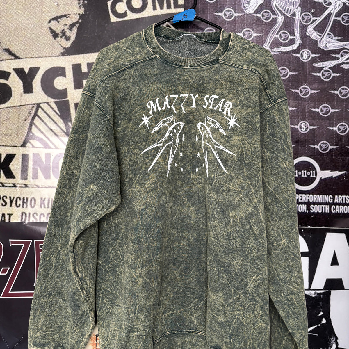 MAZZY OLIVE SWEATSHIRT LAR/XL