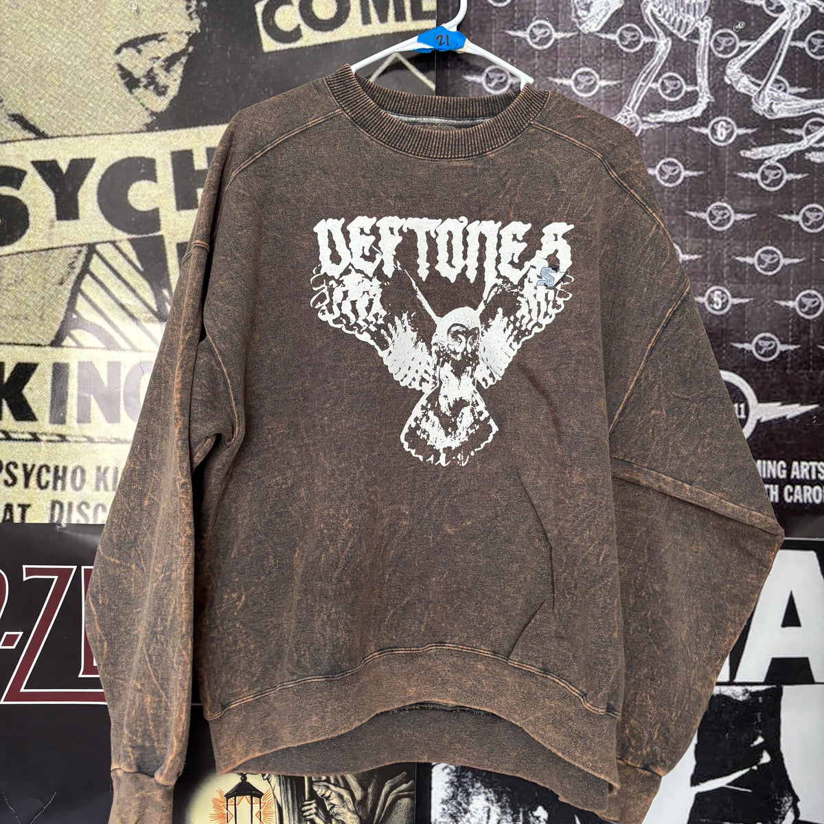 DEF OWL GREY SWEATSHIRT LAR/XL