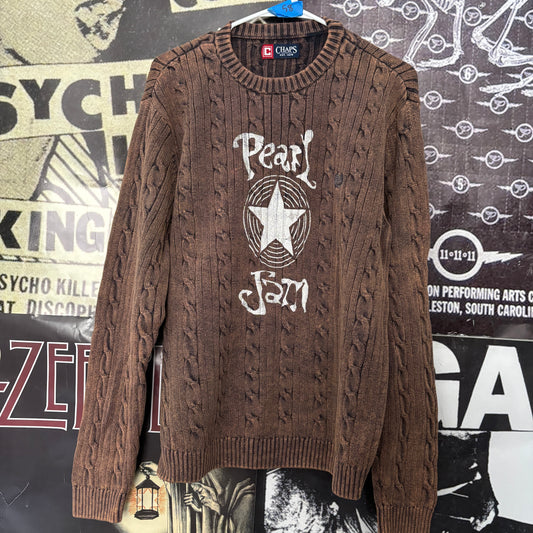 PEARL BROWN SWEATER LAR/XL
