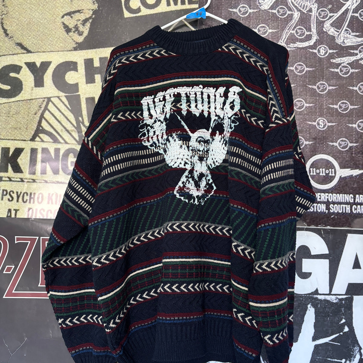 DEF OWL NAVY SWEATER XL/XXL