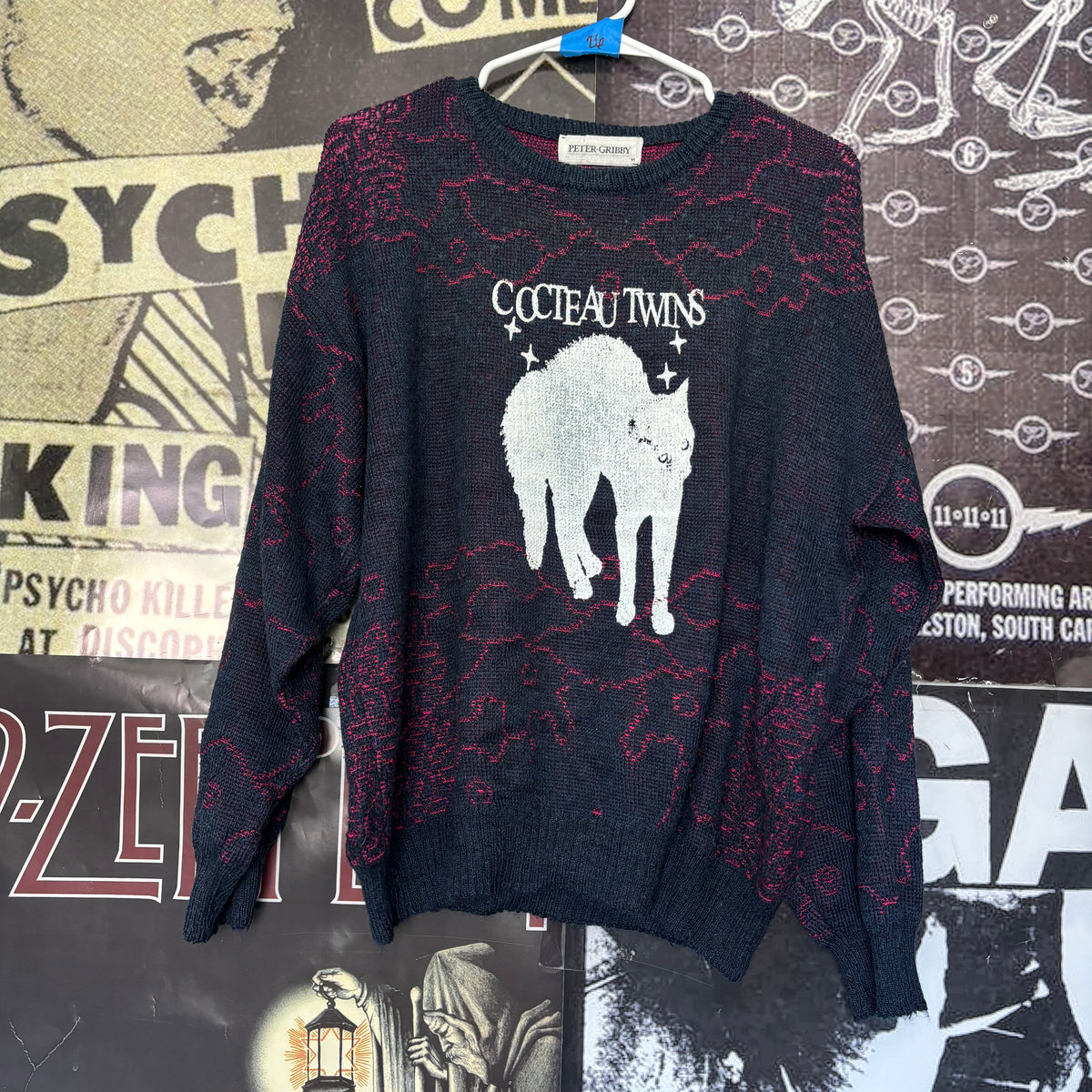 COCTEAU PURPLE/RED SWEATER MED