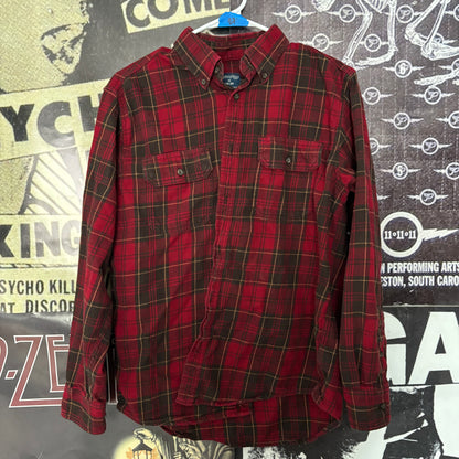 HELLRAISER red flannel MEDIUM