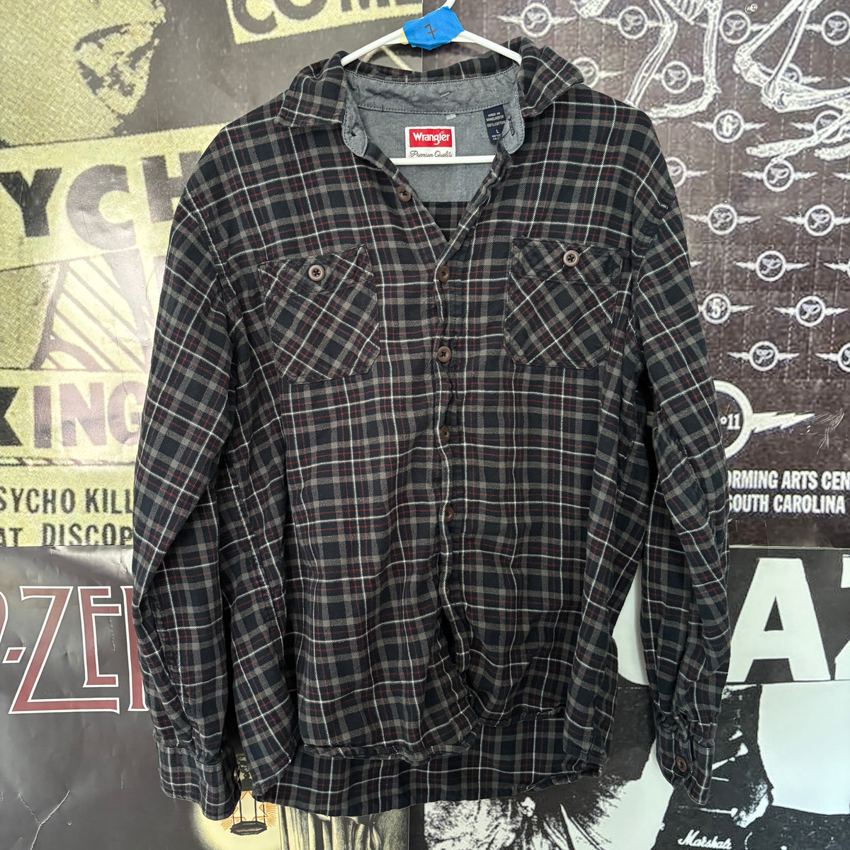 SYSTEM grey flannel MED/LAR