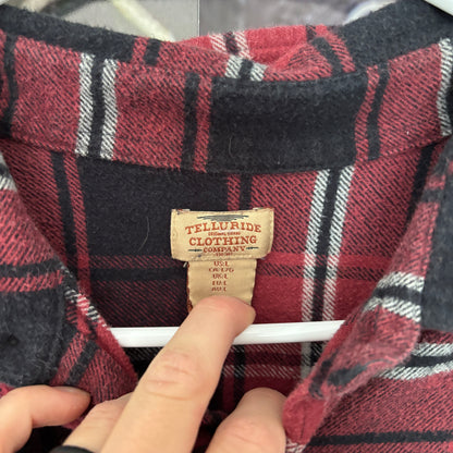 CORPSES red/black flannel LARGE