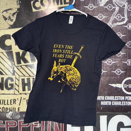 ETHEL  navy/yellow long baby tee