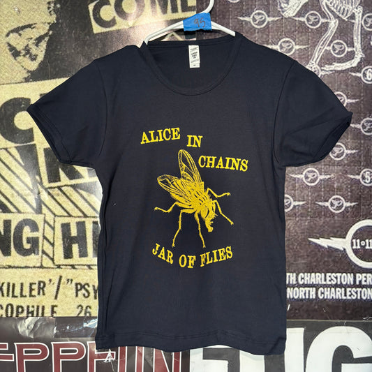 ALICE FLY navy/yellow long baby tee