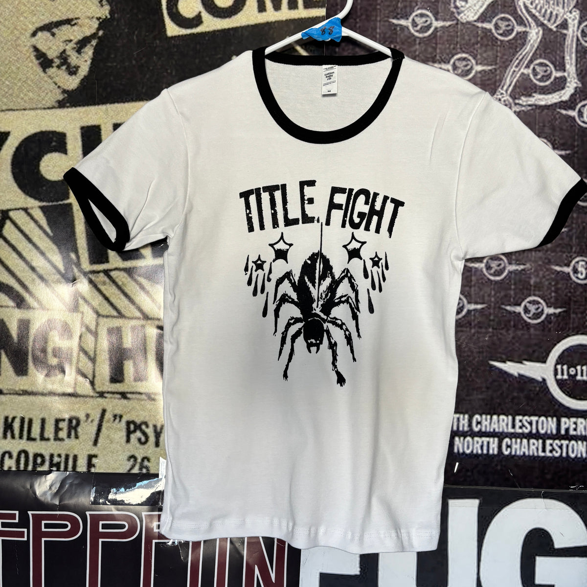 TITLE b&w ringer long baby tee