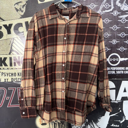 SILENCE brown flannel LAR