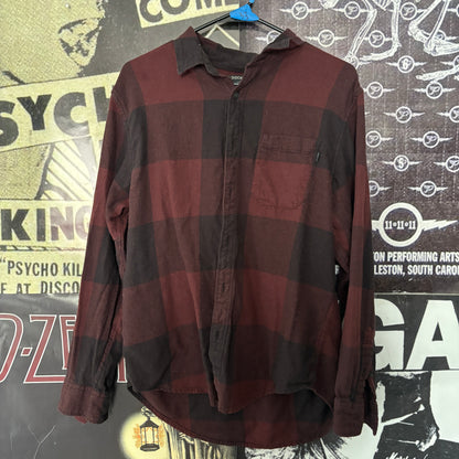 CORPSES black/red flannel MED