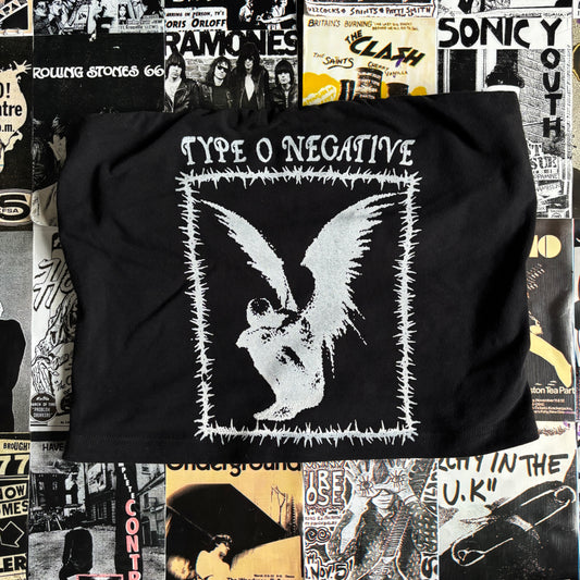 TYPE O NEGATIVE black/white tube top