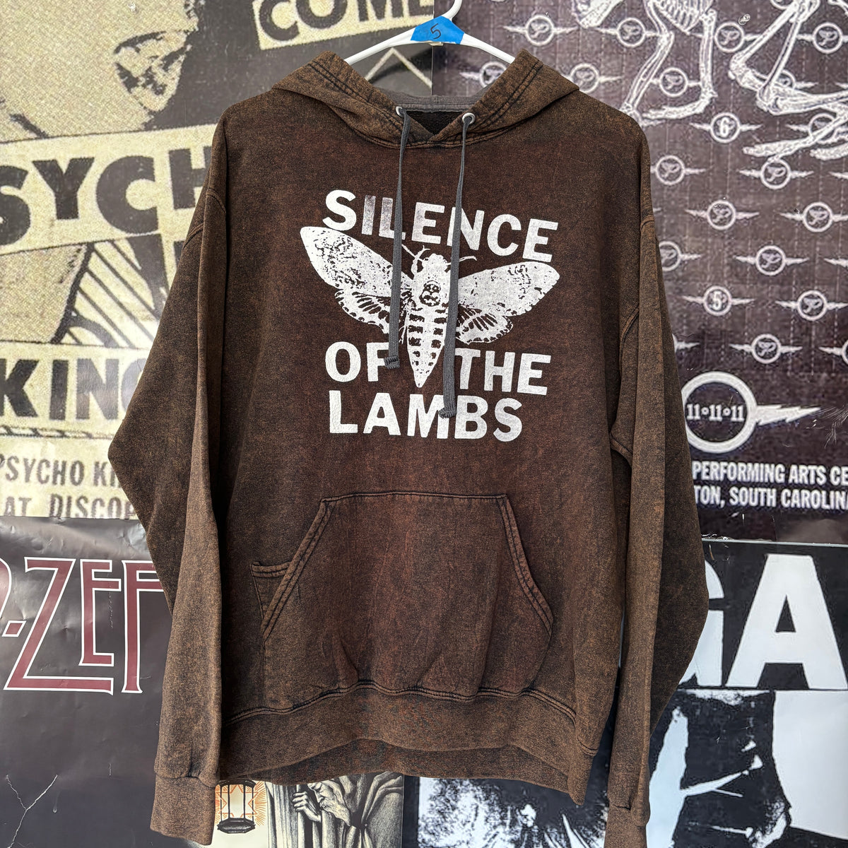 SILENCE brown hoodie LAR
