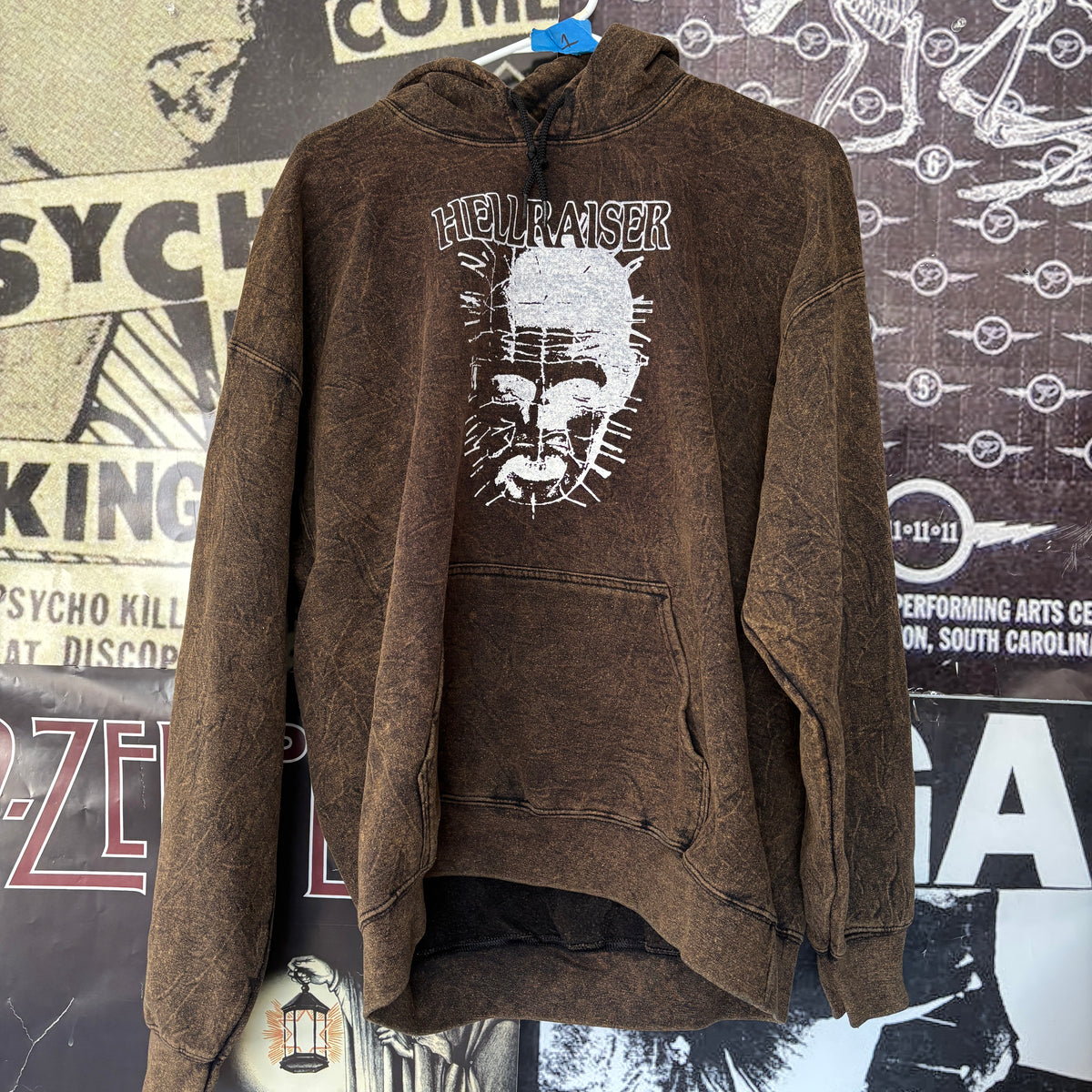 HELL brown hoodie LAR