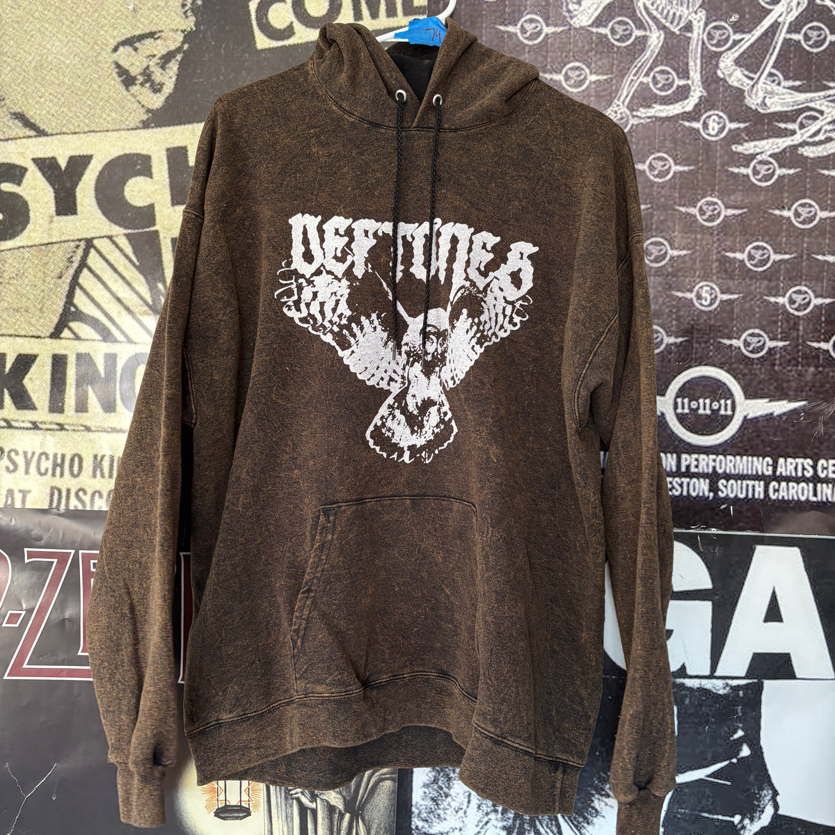 DEF OWL brown hoodie LAR