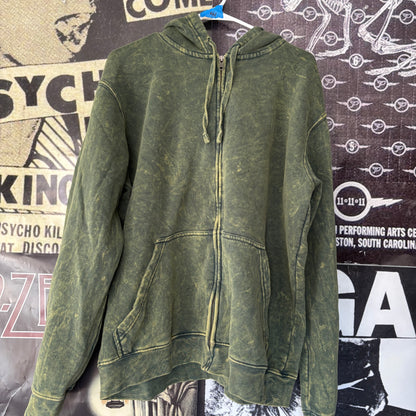 VENOM green zip up hoodie LAR/XL