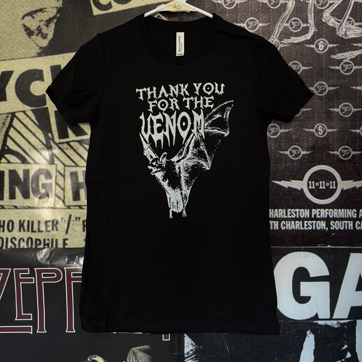 VENOM black womens tee