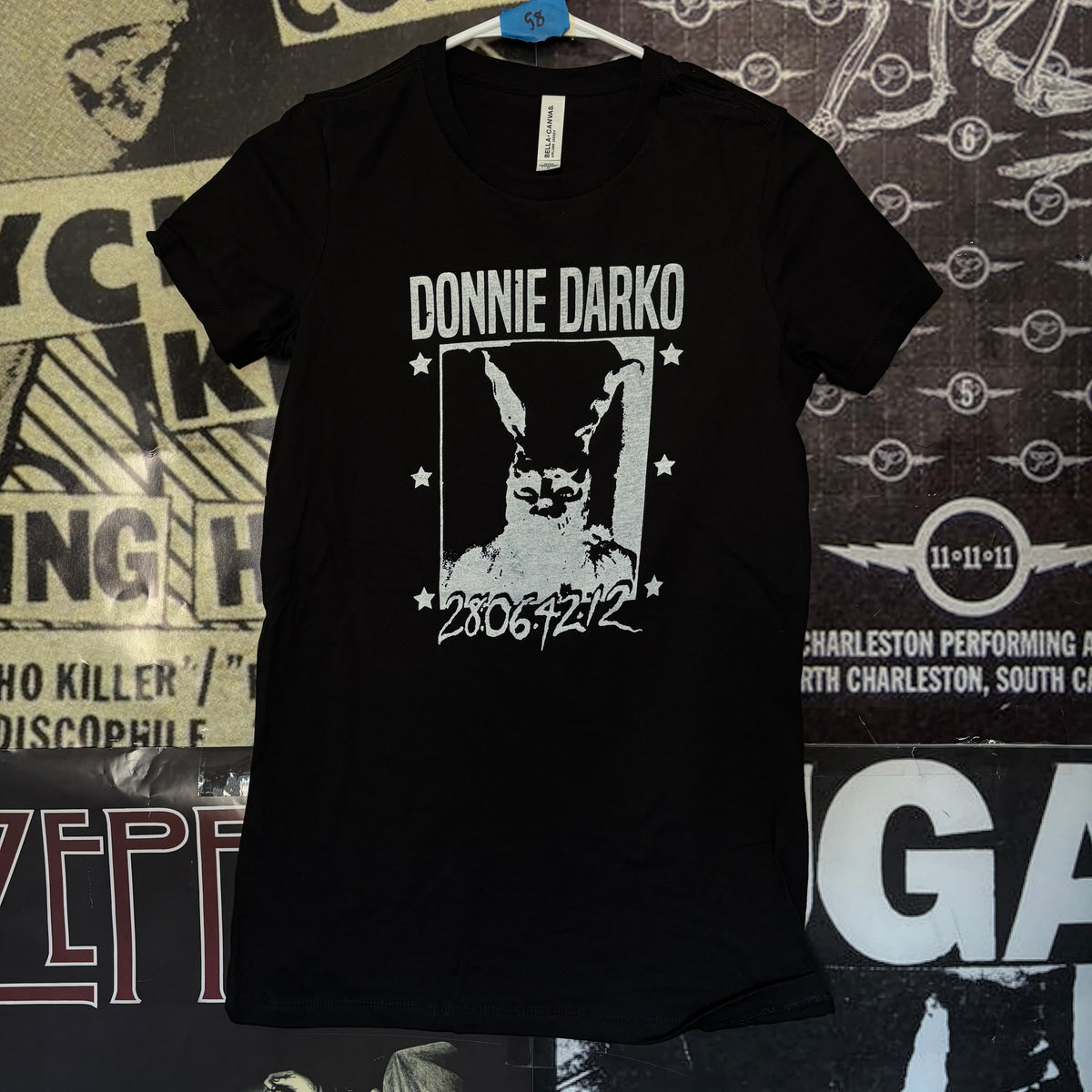 DONNIE black womens tee