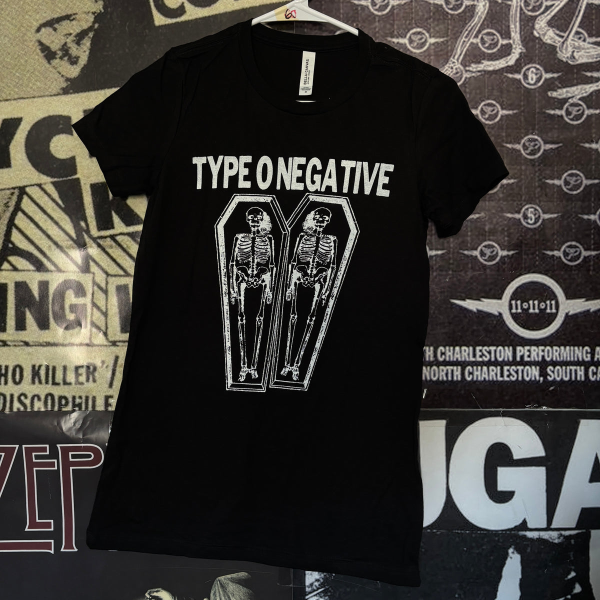 TYPE black womens tee