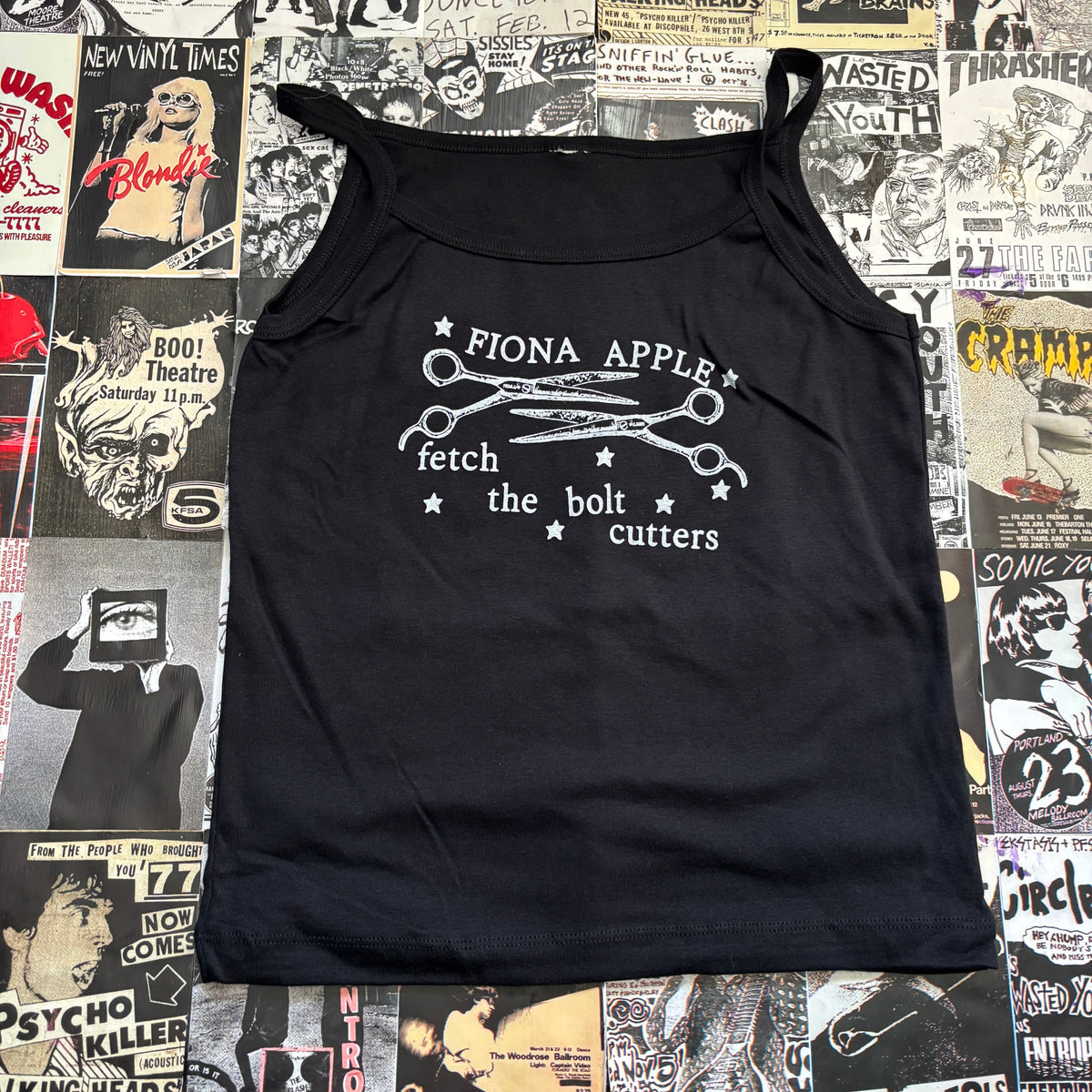 FIONA black/white baby tank MED/LAR