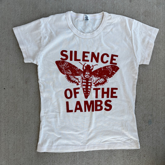 SILENCE cream/red babydoll tee