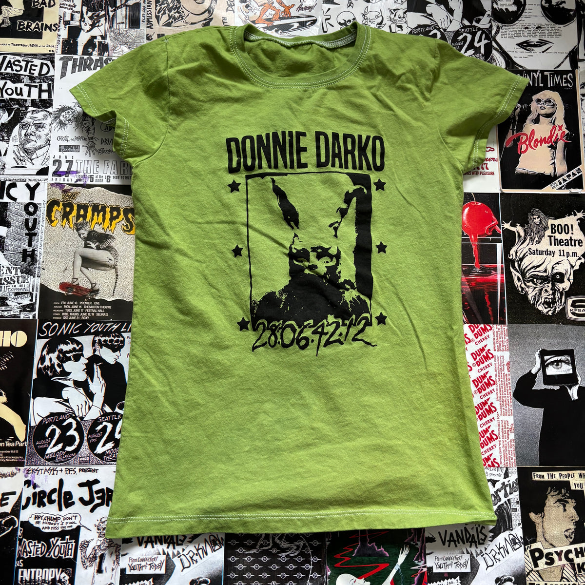 DONNIE  green babydoll tee SM/MED