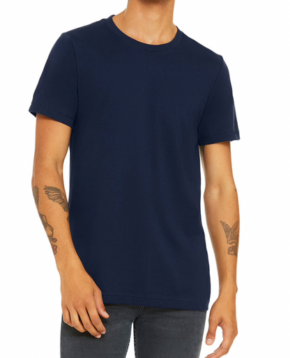 LYRICS  navy/yellow unisex tee