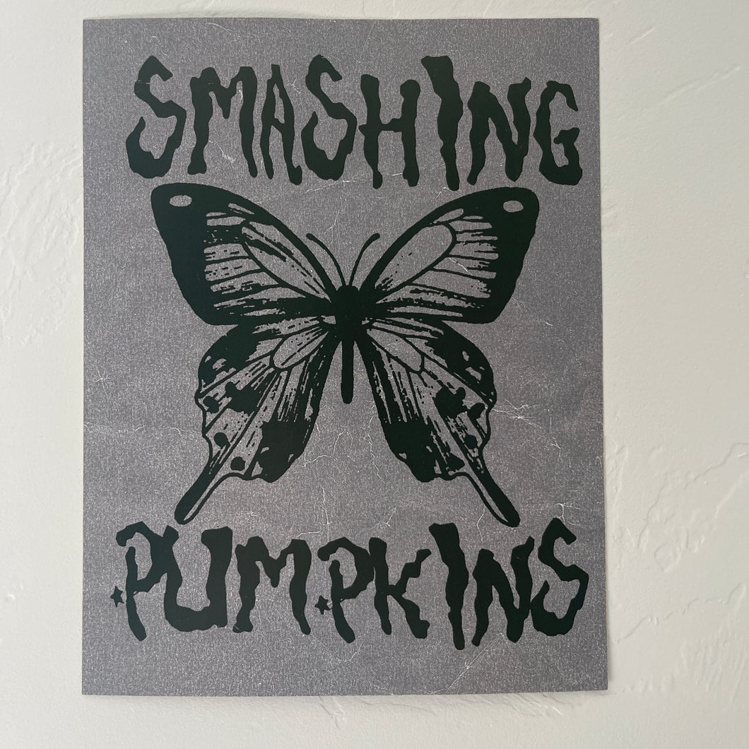 Smashing pumpkins butterfly poster