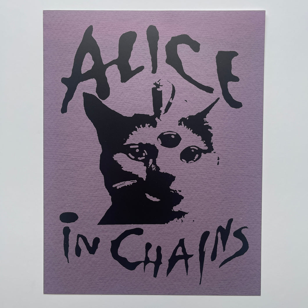 Alice in chains poster